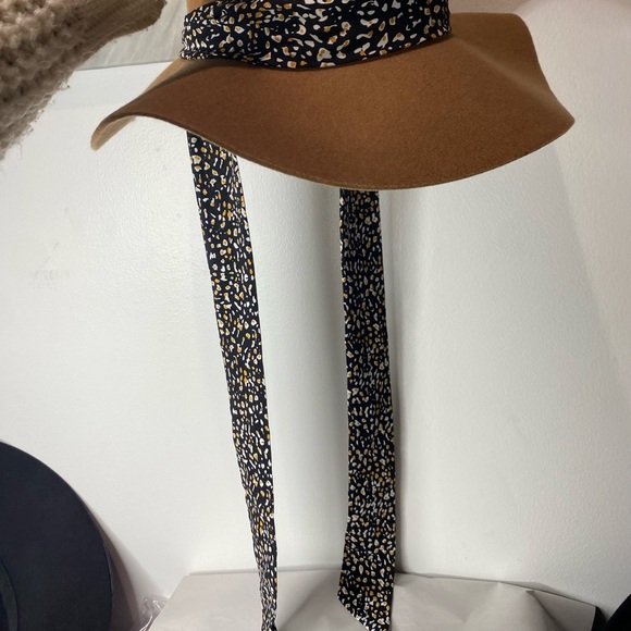 🔥Sold🔥Open Edit 100%wool/Scarf Strap Panama Hat - Picture 5 of 6